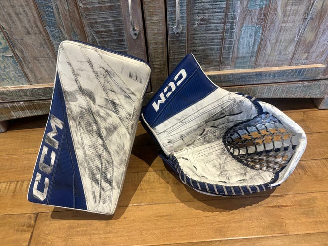 Pro Stock CCM EFlex 7 Pro Goalie Glove & Blocker Set 580 Hildeby