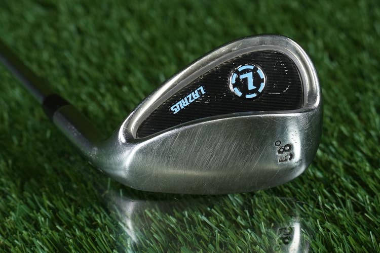 Lazrus 58 Lob Wedge Steel Shaft Wedge Flex  Right-Handed RH ~ LOOK!!