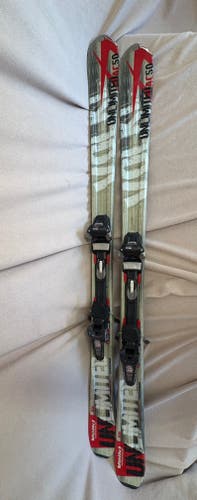 All Mountain 163 cm Volkl AC50 Unlimited Skis With Bindings (Used)
