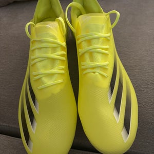 Yellow Men's Size M 11.0 (W 12.0) Adidas x speedportal Molded Cleats Cleats (New)