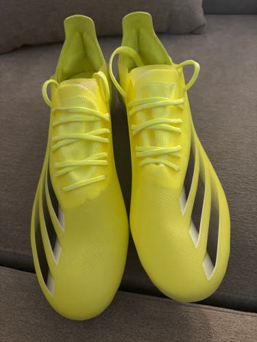 Yellow Men's Size M 11.0 (W 12.0) Adidas x speedportal Molded Cleats Cleats (New)