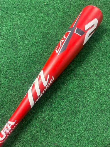 2025 Marucci CATX2 Alloy Bat USABat Certified (-11) Alloy 15 oz 26" (Used)