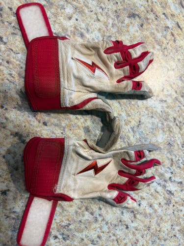 Bruce Bolt Youth Large Batting Gloves (Used)