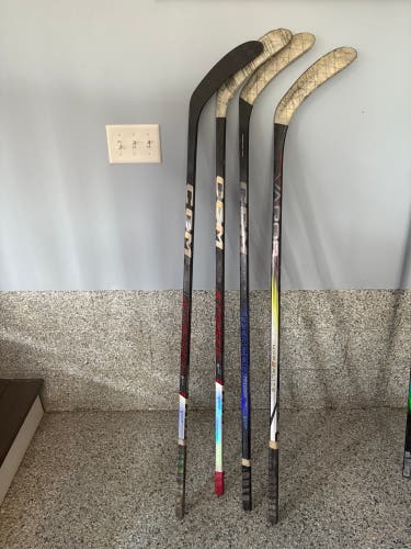 2 Intermediate CCM JetSpeed FT6 Pro P28 50 Flex  (Used). 1 CCM trigger 8 pro p28 50 flex 1 hyperlite