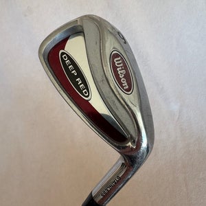 Men's 5 Iron Wilson Deep red Right Handed Regular Flex Steel Shaft 37.75" (Used)