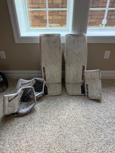 35" 2024 Bauer Supreme Shadow Regular Goalie Full Set Pro Stock (Used)