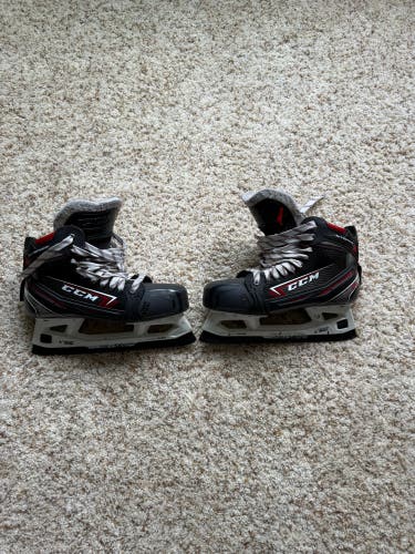 2019 CCM JetSpeed FT2 Hockey Goalie Skates Regular Width Size 6 (Used)