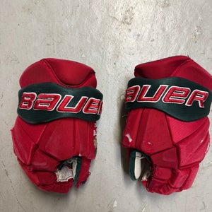 Bauer Vapor Team Pro Gloves 14" Pro Stock (Used)