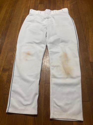 White Men's Large Adult Majestic Game Pants (Used)