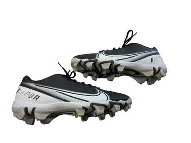 Used Nike VAPOR BB/SB Cleats Black And White Senior 9.5 11873-S000242161