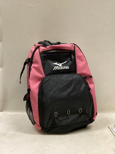 Used Mizuno BASEBALL BACKPACK PINK BB/SB Player Backpack Pink 11725-S000503778