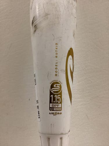 Used Rawlings ICON CARBON BB/SB USSSA 2 3/4 Bat 30" 11725-S000503896