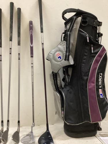 Used US Kids PURPLE 54 Jr Package Set RH Black 6 Piece 11725-S000503921