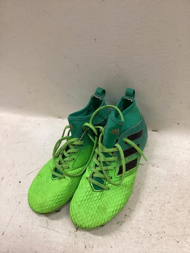 Used Adidas Soccer Cleats Green Junior 03.5 11725-S000503929