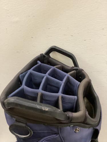 Used Titleist 14 WAY RED WHITE BLUE Mens Cart Bag White/Red/Navy 11725-S000504000