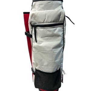 Used BUSHWHACKER COCA COLA CART BAG Mens Cart Bag Red And White 11835-S000209570
