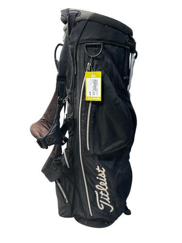 Used Titleist GOLF STAND BAG Mens Stand Bag Black 11835-S000208359