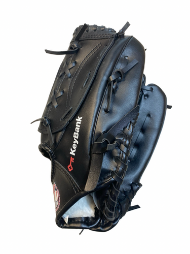Used USA KEYBANK BB/SB Glove RH Throw Black 11" 11706-S000378961