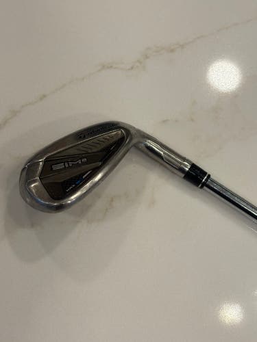 Men's 2021 TaylorMade SIM 2 Max Right Handed Wedge Stiff Flex 48 Degree Steel Shaft (Used)