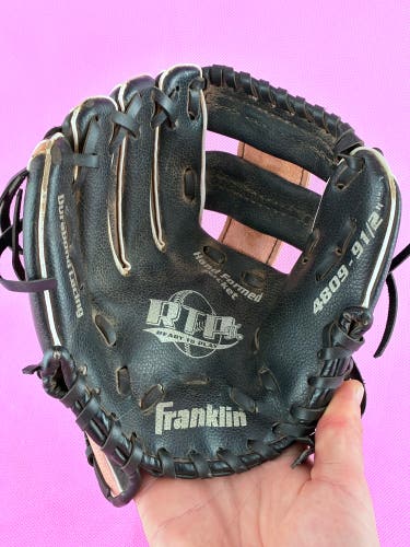 Franklin Ready-to-Play Baseball Glove LHT 9.5" ADD ON