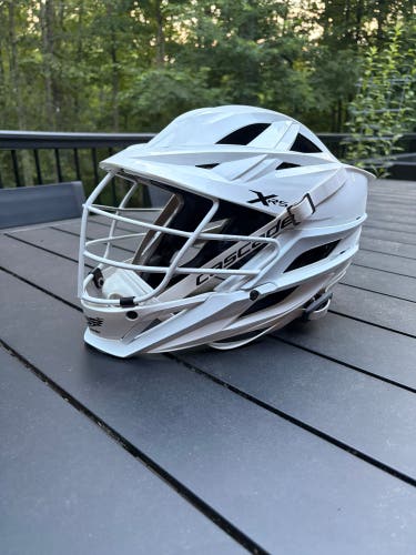 Youth Cascade XRS Helmet with Magnetic Chin strap (Used 1/2 Season) (price flexible)