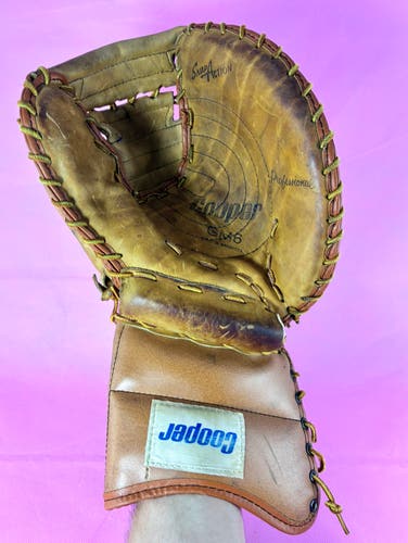 Vintage 70s Professional Cooper GM6 Regular Goalie Glove