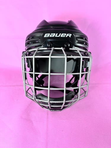 Bauer IMS 5.0 Helmet Senior Medium Black with Profile I Cage