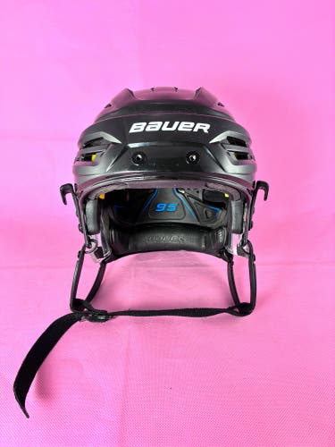 Bauer Re-Akt 95 Helmet Senior Small Black No Cage