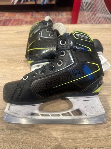 Bauer GSX Hockey Goalie Skates 13 (Used)