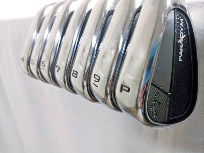 Callaway Paradym Iron Set 4-PW (Steel KBS Tour 120 Stiff) Golf Clubs