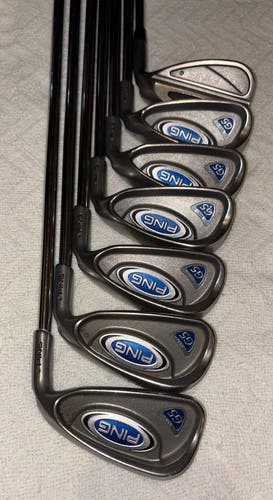 Ping G5 Iron Set (7 Clubs) #5 - #9, PW, GW (Used)