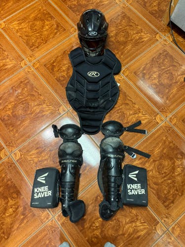 Black Rawlings Players Series Catcher's Set (Used)