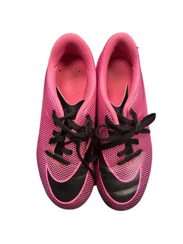 Used Nike Soccer Cleats Pink Youth 13.0 11863-S000026265