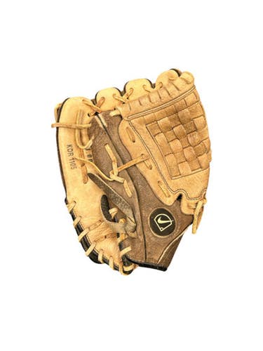 Used Nike DIAMOND READY BB/SB Glove LH Throw Brown 11" 11863-S000026161