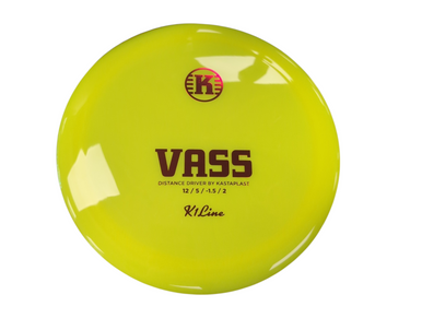 New K1 Yellow Vass Distance Driver (173+) 11863-38KK1VASSYLWDD
