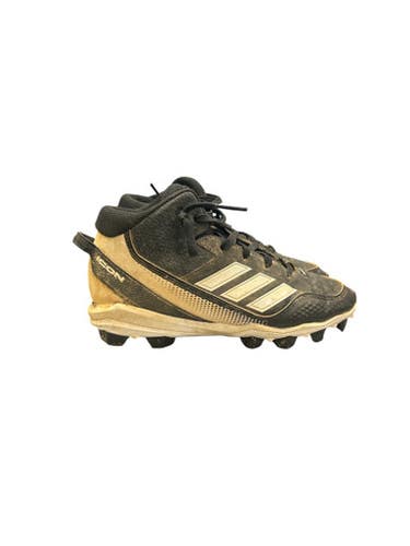 Used Adidas IRONSKIN ICON BB/SB Cleats Black Junior 04.5 11863-S000026029