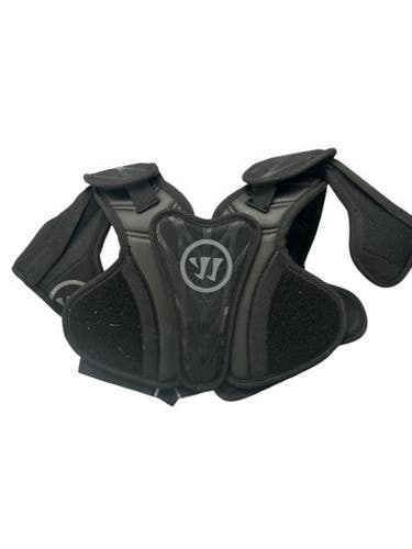 Used Warrior BURN NEXT YOUTH Lacrosse Shoulder Pads Black SM 11863-S000026025