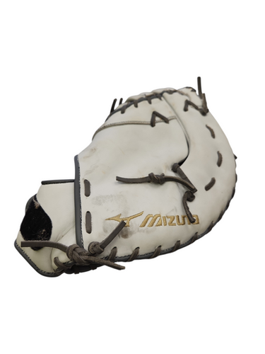 Used Mizuno MVP PRIME BB/SB Glove LH Throw White 13" 11863-S000025825