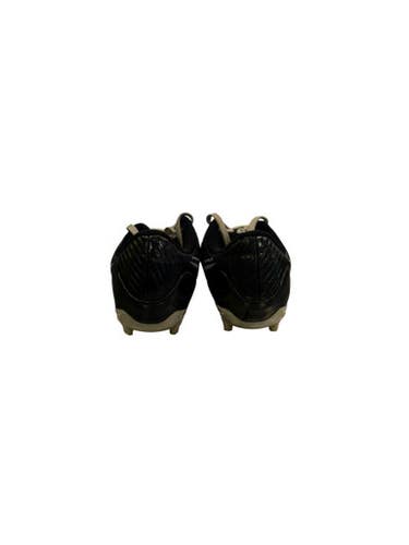 Used Under Armour NITRO Jr FB Cleats Black Junior 04.5 11863-S000026421