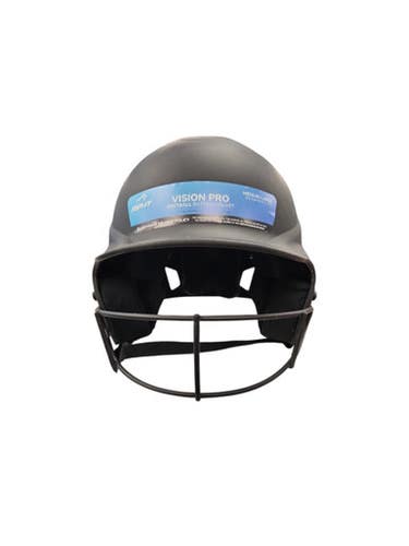 Used RIP-IT HELMET W/ MASK Batting Helmet w/Mask Black MD 11863-S000026361