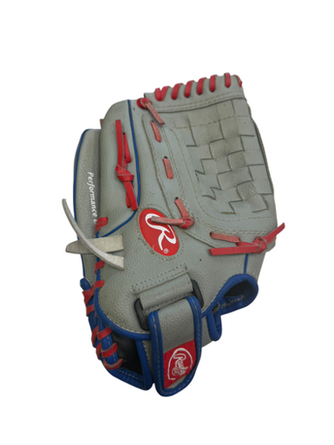 Used Rawlings PLAYERS SERIES BB/SB Glove LH Throw Grey 11 1/2" 11863-S000026347