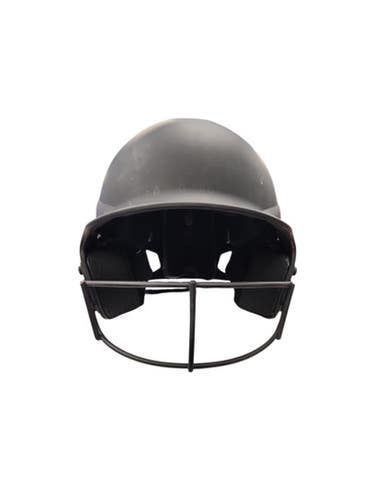 Used RIP-IT BLACK HELMET Batting Helmet w/Mask Black SM 11863-S000026333