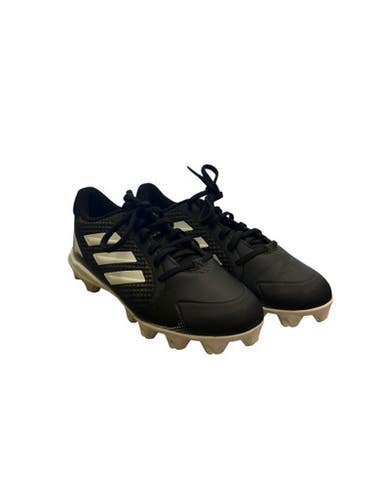 Used Adidas ADIDAS BLACK BASEBALL CLEATS BB/SB Cleats Black Junior 04.5 11863-S000026315