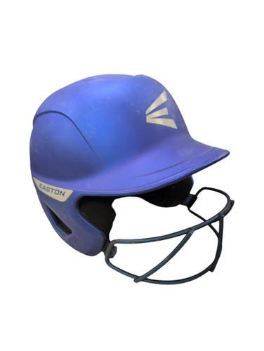 Used Easton EASTON BLUE M/L Batting Helmet w/Mask Royal Blue MD 11863-S000026275