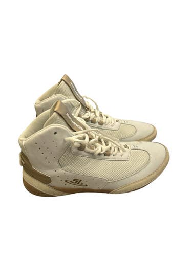 Used SCRAPLIFE WOMENS 10.5 WHITE Wrestling Shoes White Senior 10.5 11863-S000025719
