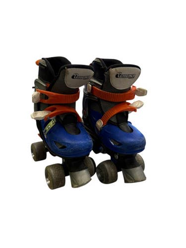 Used Chicago TRAINING SKATES Junior Roller Quad Skates Navy Blue Adjustable 11863-S000025716