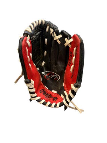 Used Rawlings PLAYMAKER SERIES BB/SB Glove RH Throw Black 9" 11863-S000025662