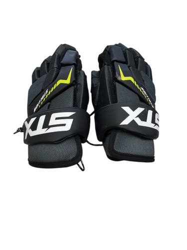 Used STX STALLION 200 Lacrosse Gloves Womens Black MD 11863-S000025639