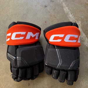 CCM HGQL Gloves 14" Pro Stock (Used) - Anaheim ducks