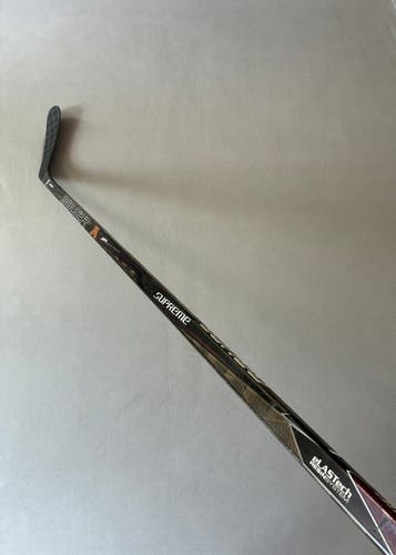 Used 95 Flex P92 Senior Bauer Supreme 1S Right Hand Pro Stock Hockey Stick - Maroon